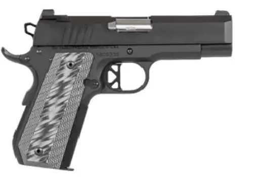 DAN WESSON ECP 45ACP PISTOL 4" BLACK G10 GRIPS 8RD